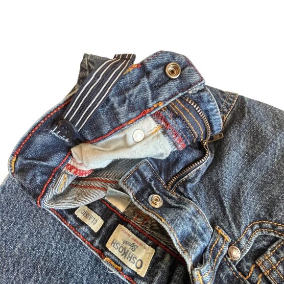 Oshkosh B'gosh Jeans Girls 5T Blue 100% Cotton Straight (W16 L16) - Picture 6 of 6